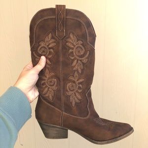 Rampage cowgirl boots